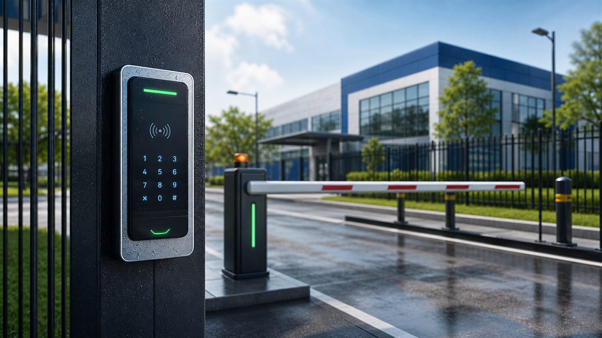 ระบบ Outdoor Access Control สำหรับประตูและพื้นที่ภายนอก